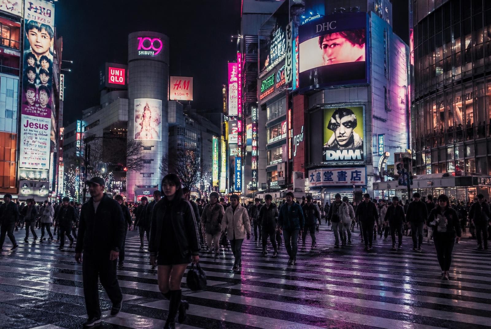 Shibuya Neon Walk